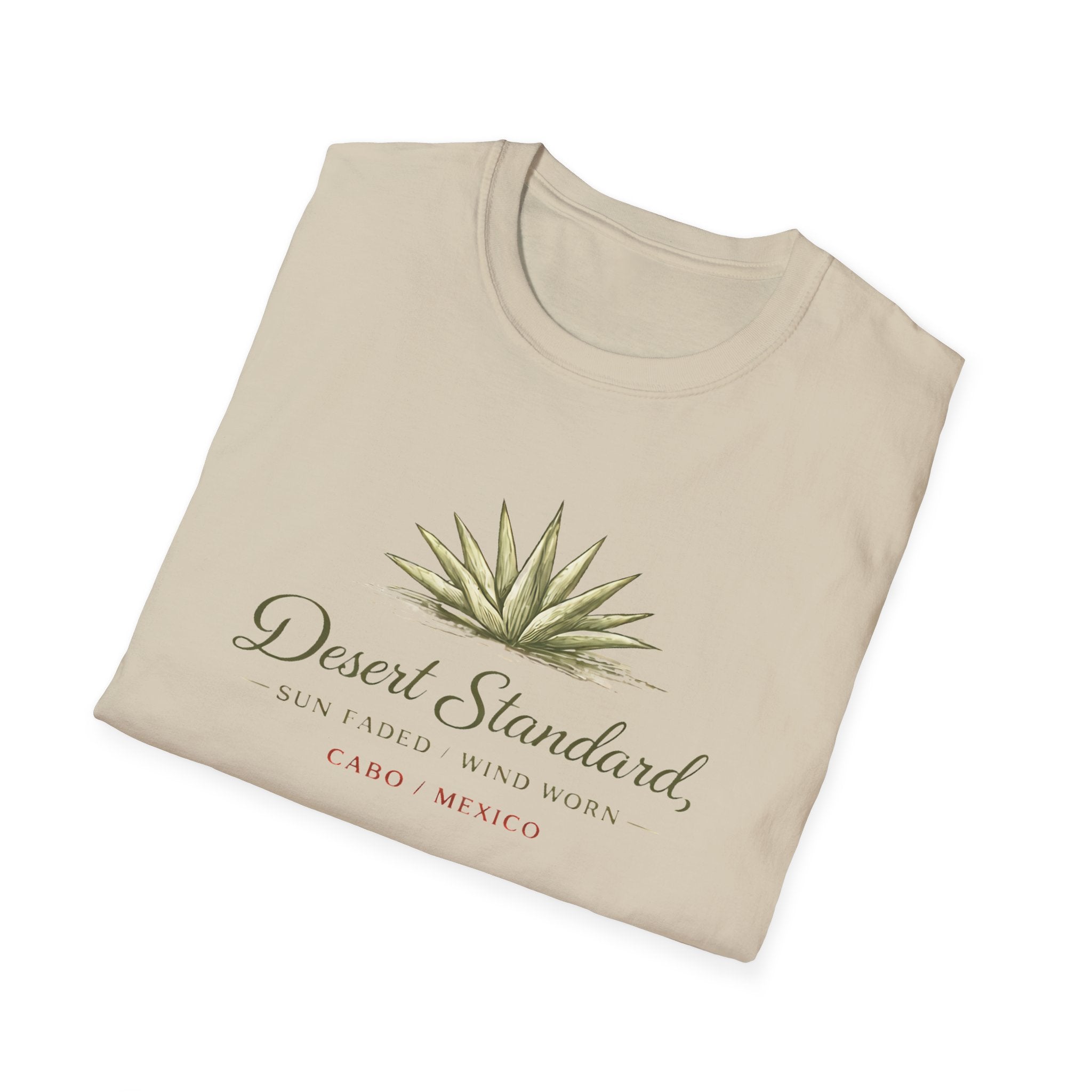 Desert Standard Agave T-Shirt — Botanical Graphic Tee - Creations by Chris and Carlos