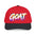 GOAT graffiti mid profile baseball cap | bold street art text
