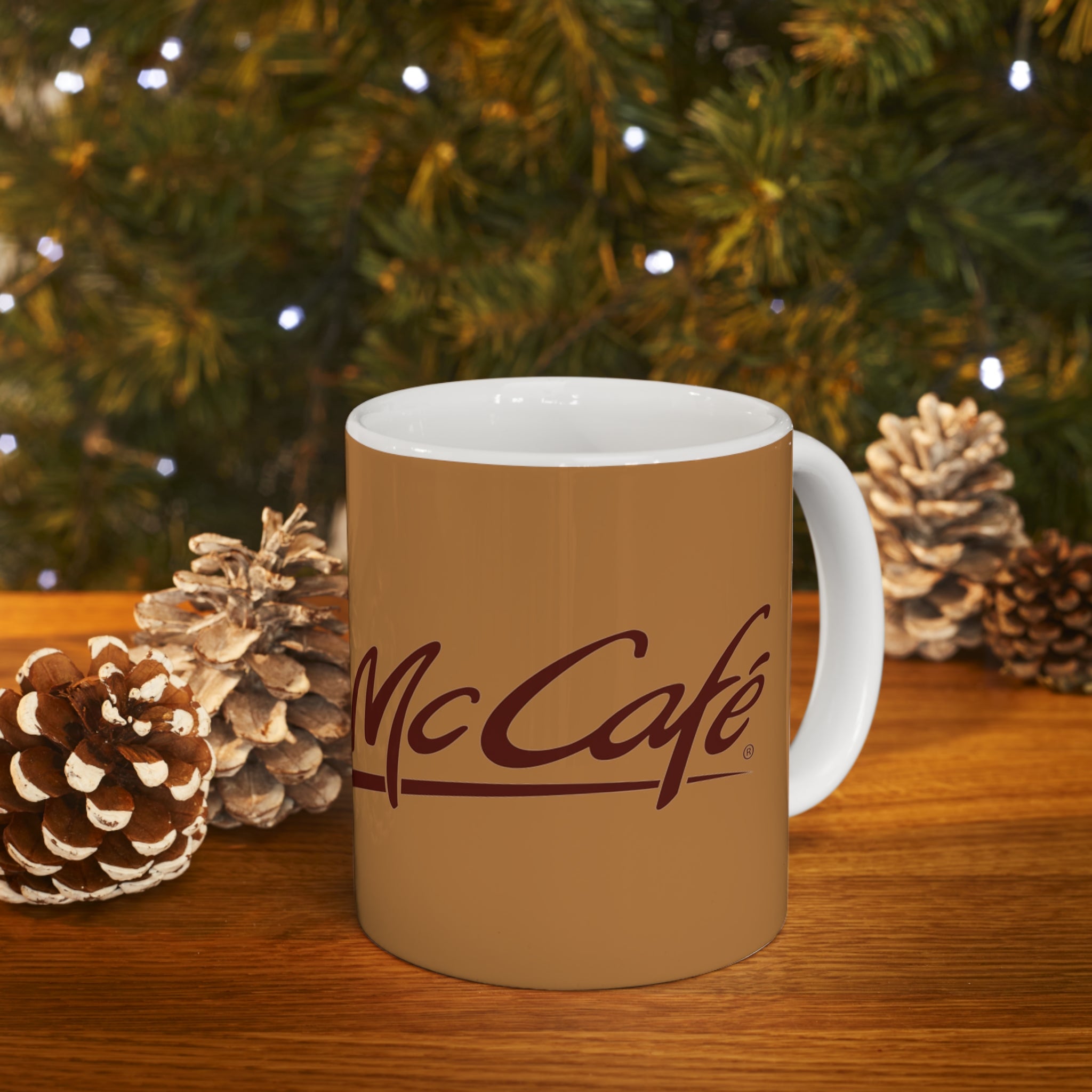 MC Cafe- White Ceramic Mug - Creations by Chris and Carlos