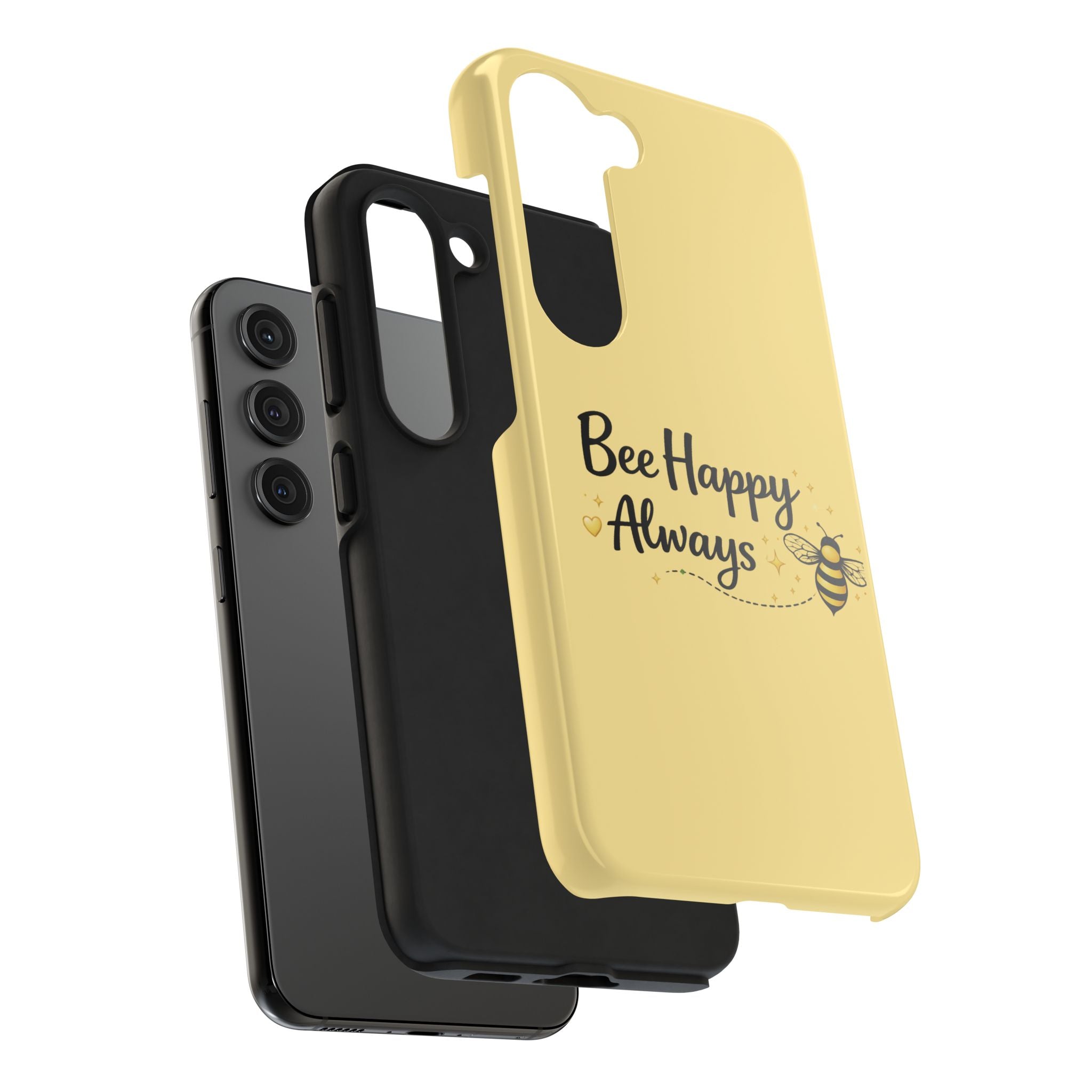 Buzz Off Bee Happy Always Phone Case - Creations by Chris and Carlos