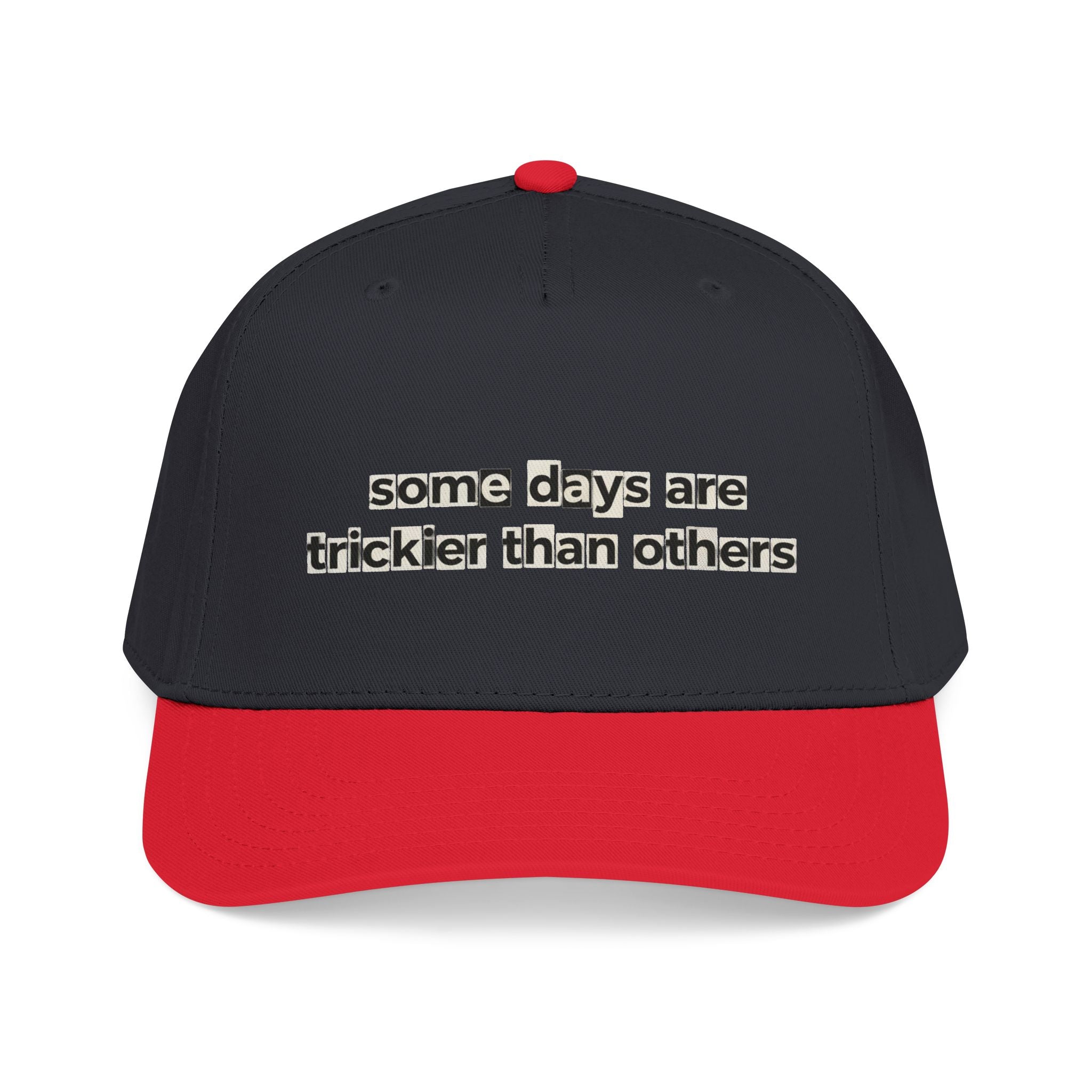 Baseball Cap — "Some Days Are Trickier Than Others" Patch - Creations by Chris and Carlos