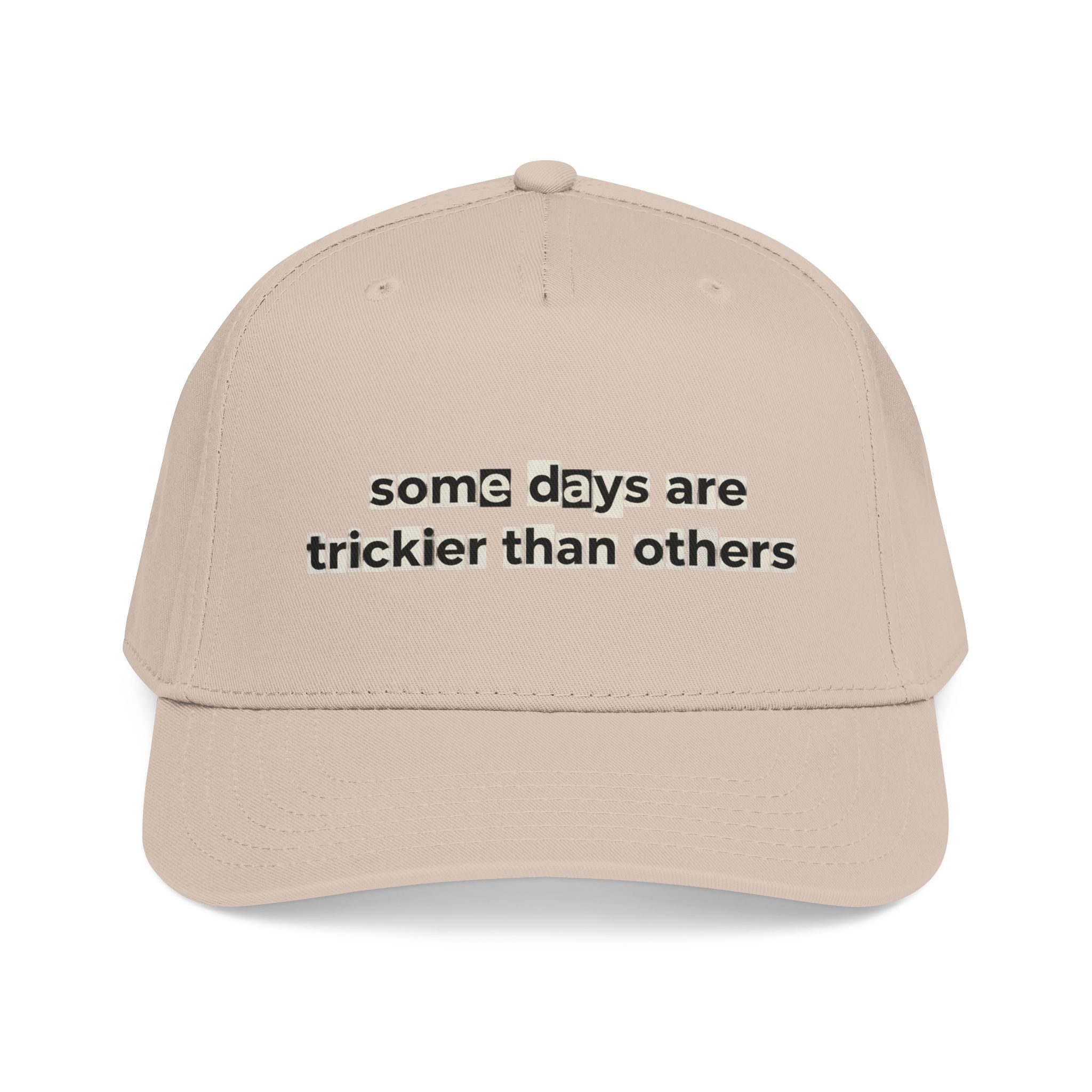 Baseball Cap — "Some Days Are Trickier Than Others" Patch - Creations by Chris and Carlos