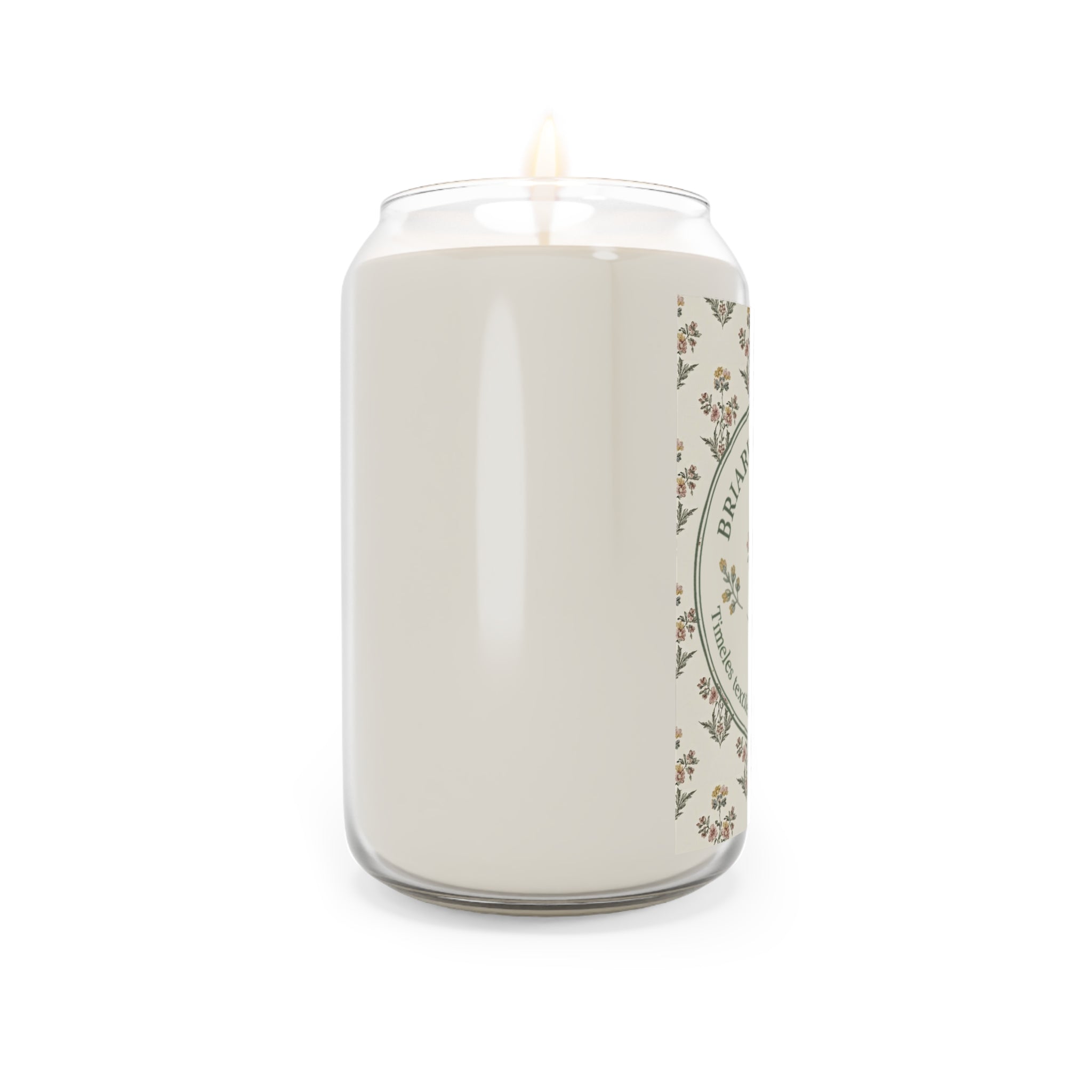 Briarwood Garden Scented Soy Candle — 13.75oz Floral Jar Candle - Creations by Chris and Carlos