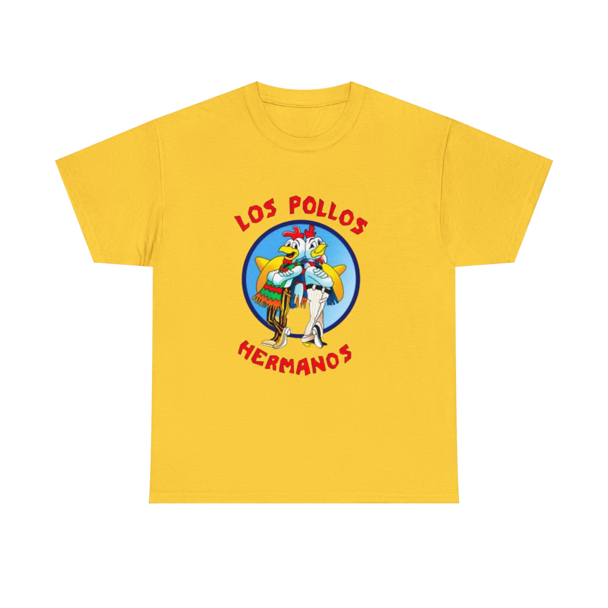 Pollos- Unisex Heavy Cotton T-Shirt - Creations by Chris and Carlos