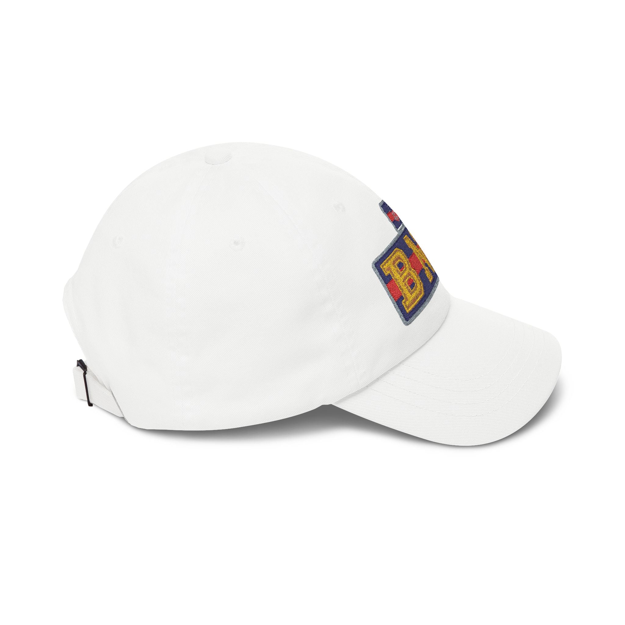 BNY Embroidered Dad Cap — Vintage Varsity Patch Baseball Hat - Creations by Chris and Carlos