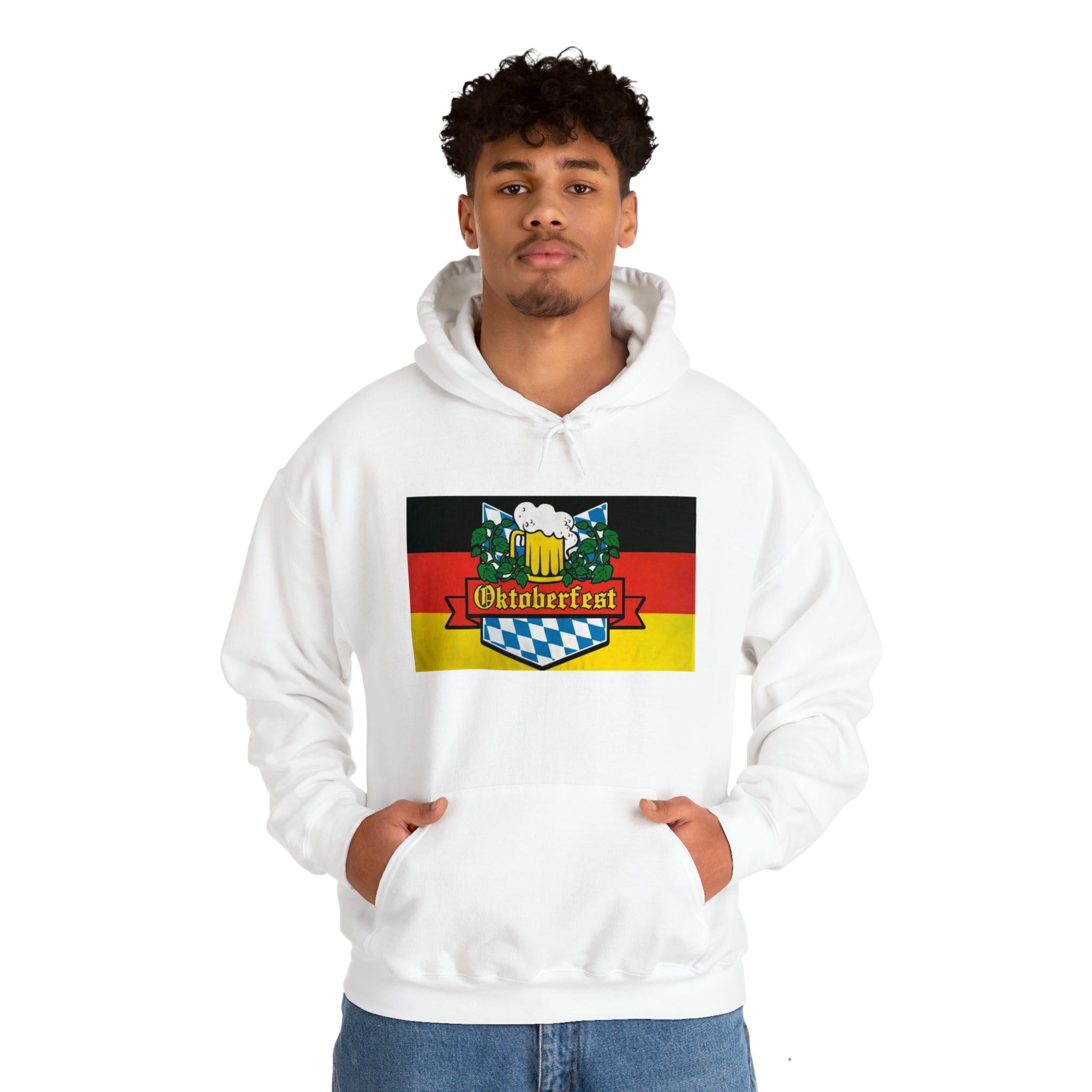 Oktoberfest-- Unisex Heavy Blend™ Hooded Sweatshirt - Creations by Chris and Carlos