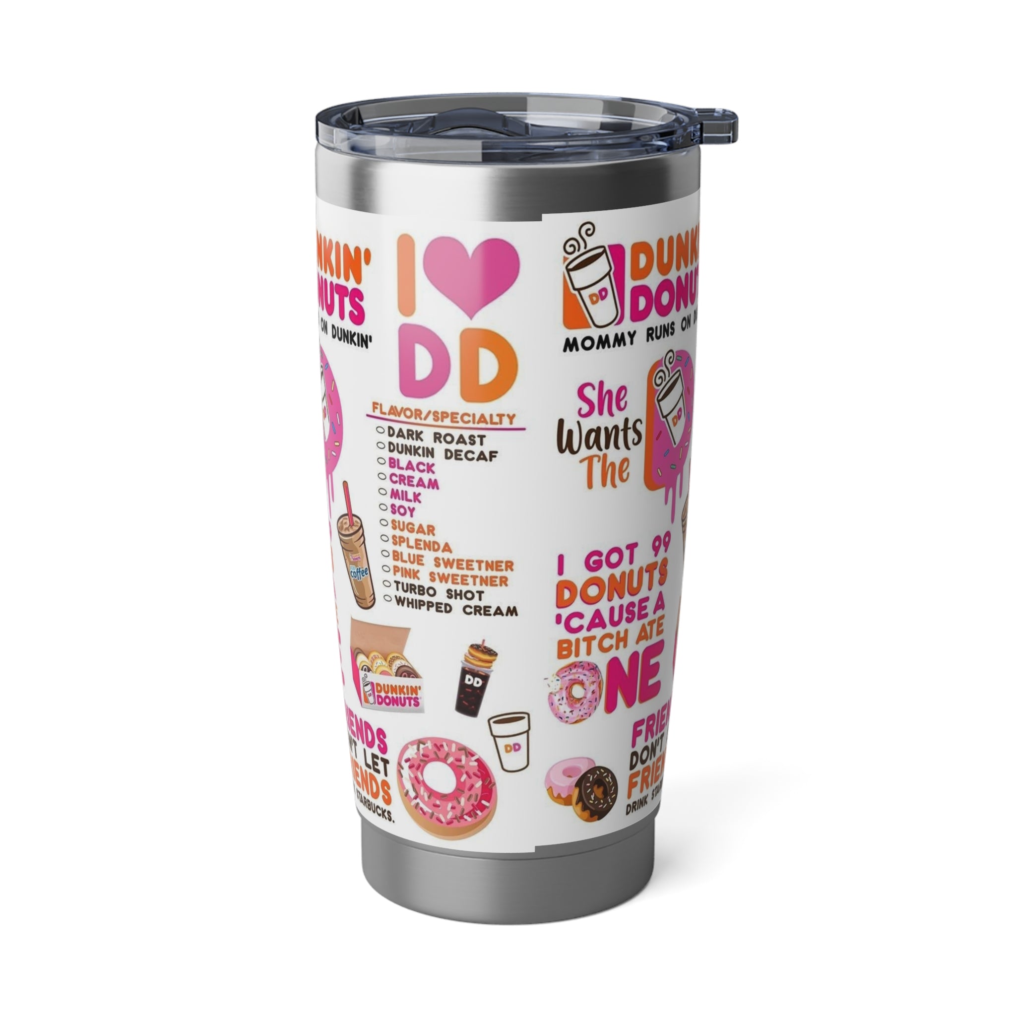 Dunkin Donuts- dunkinVagabond 20oz Tumbler - Creations by Chris and Carlos