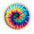 Tie Dye- Wall Clock