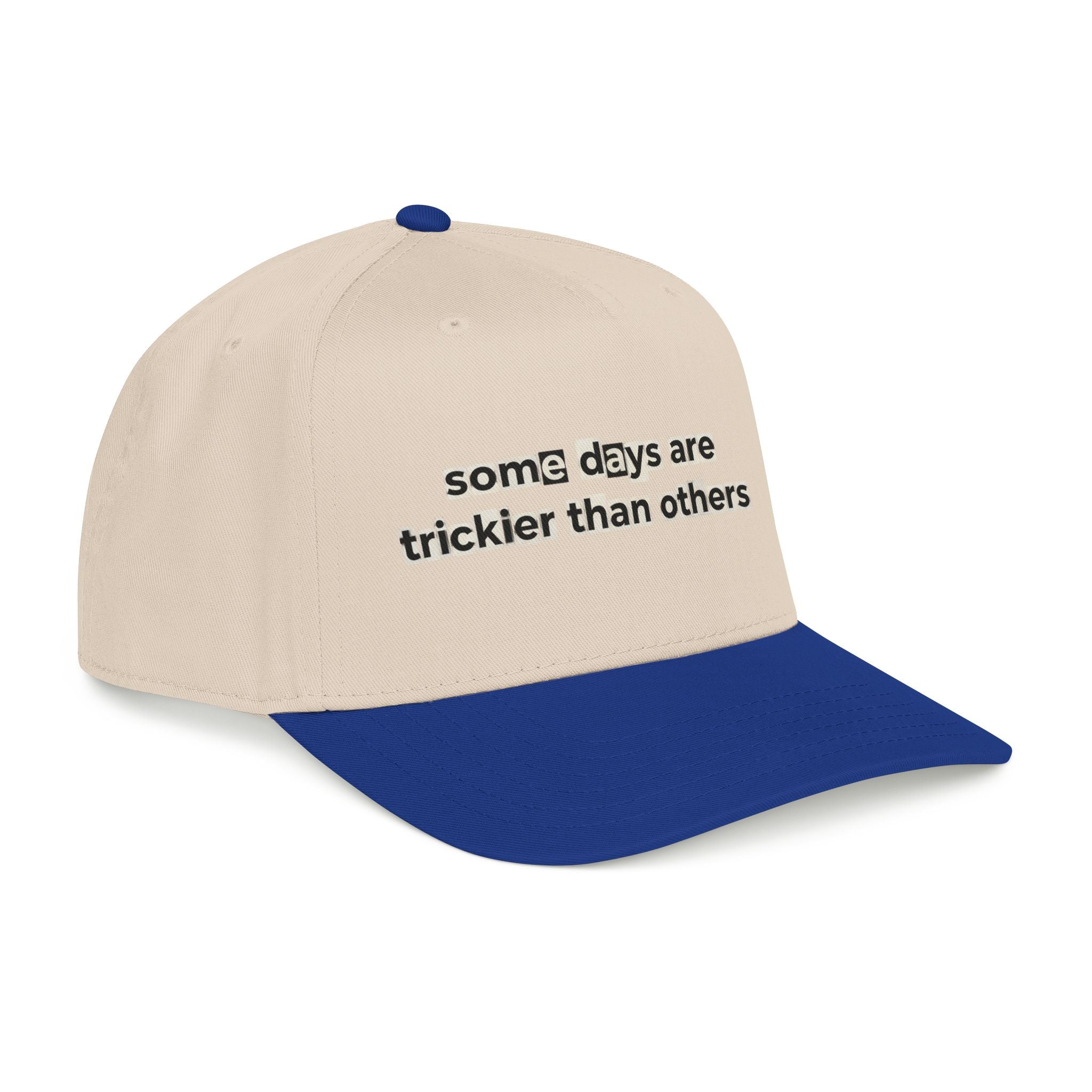 Baseball Cap — "Some Days Are Trickier Than Others" Patch - Creations by Chris and Carlos