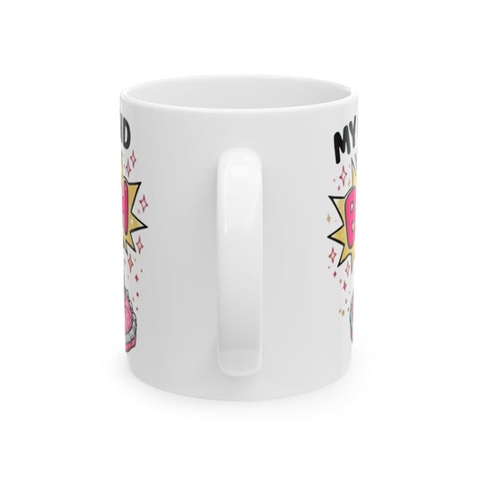 My Cat Thinks You’re a Bitch Ceramic Mug – Funny Cat Lover Gift (11oz & 15oz) - Creations by Chris and Carlos