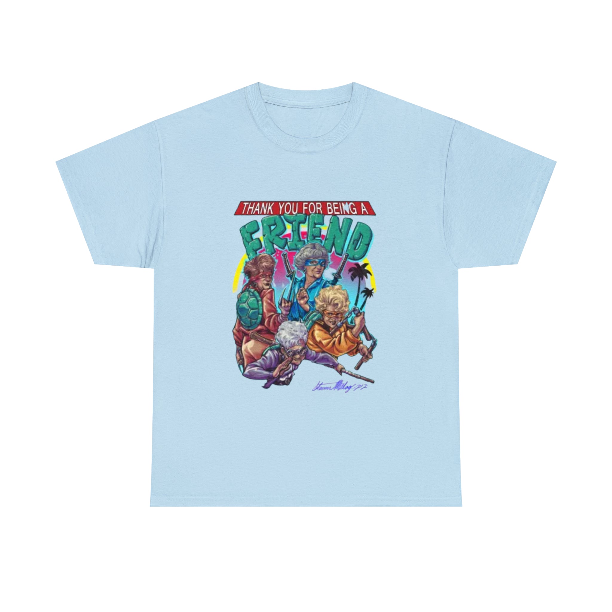 The T-Shirtnage Mutant Ninja Turtles- Unisex Heavy Cotton T-Shirt - Creations by Chris and Carlos