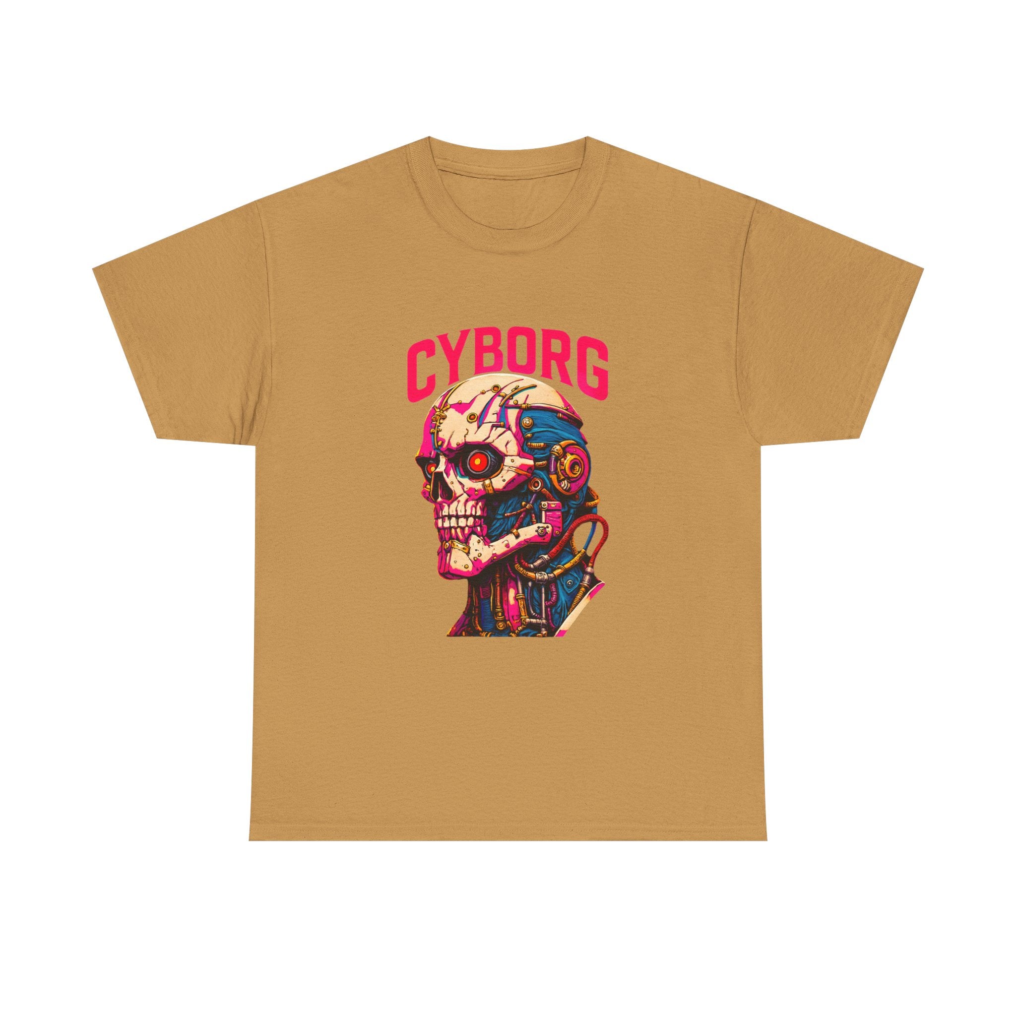 Cyborg Unisex Heavy Cotton Tee - Creations by Chris and Carlos