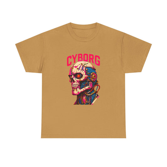 Cyborg Unisex Heavy Cotton Tee - Creations by Chris and Carlos
