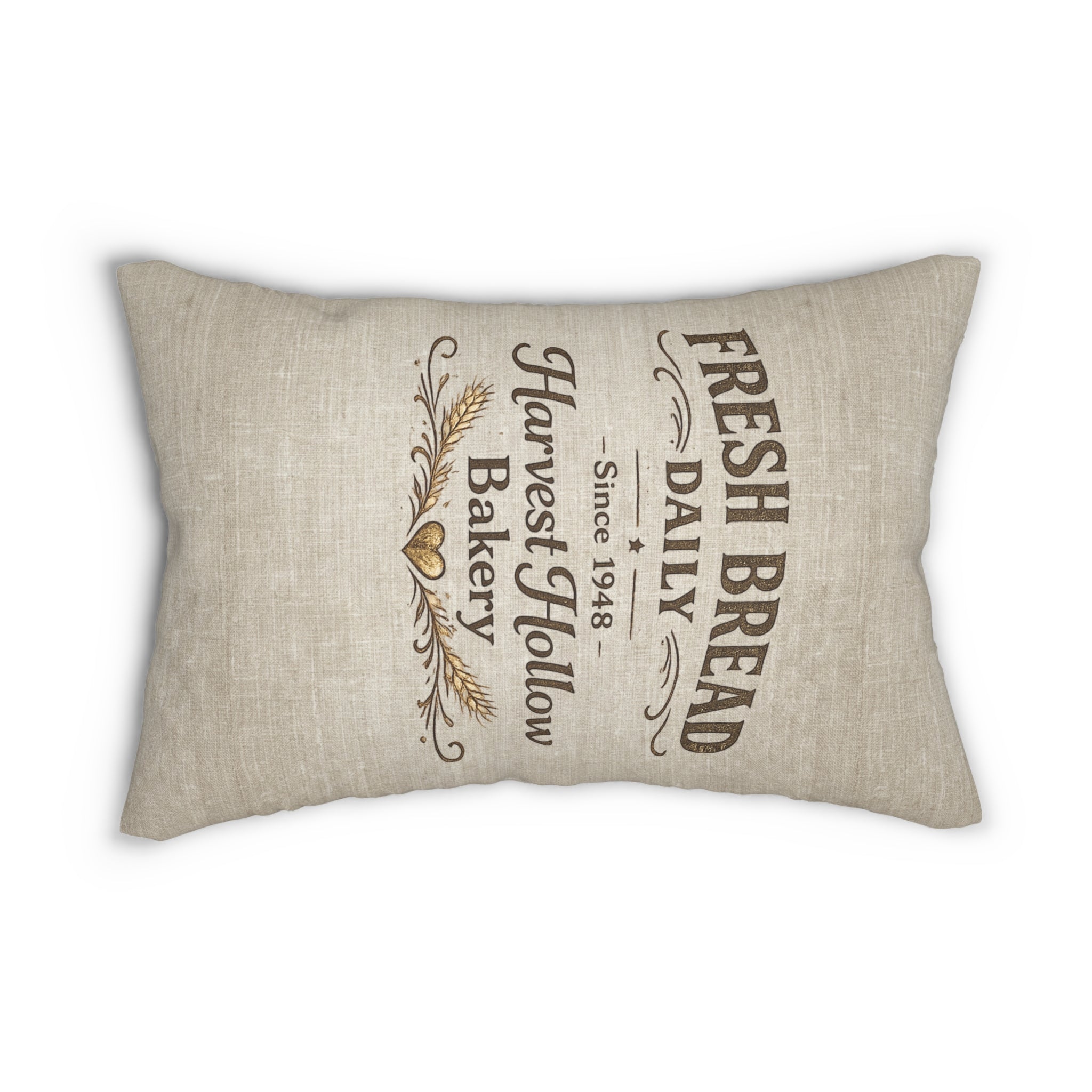 Old Soul Harvest™ Fresh Bread Bakery Lumbar Pillow - Lumbar Pillow from the Old Soul Harvest Campfire Circle collection