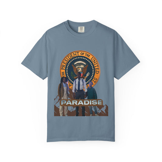 Paradise Presidential Seal Graphic T-Shirt - Creations by Chris and Carlos