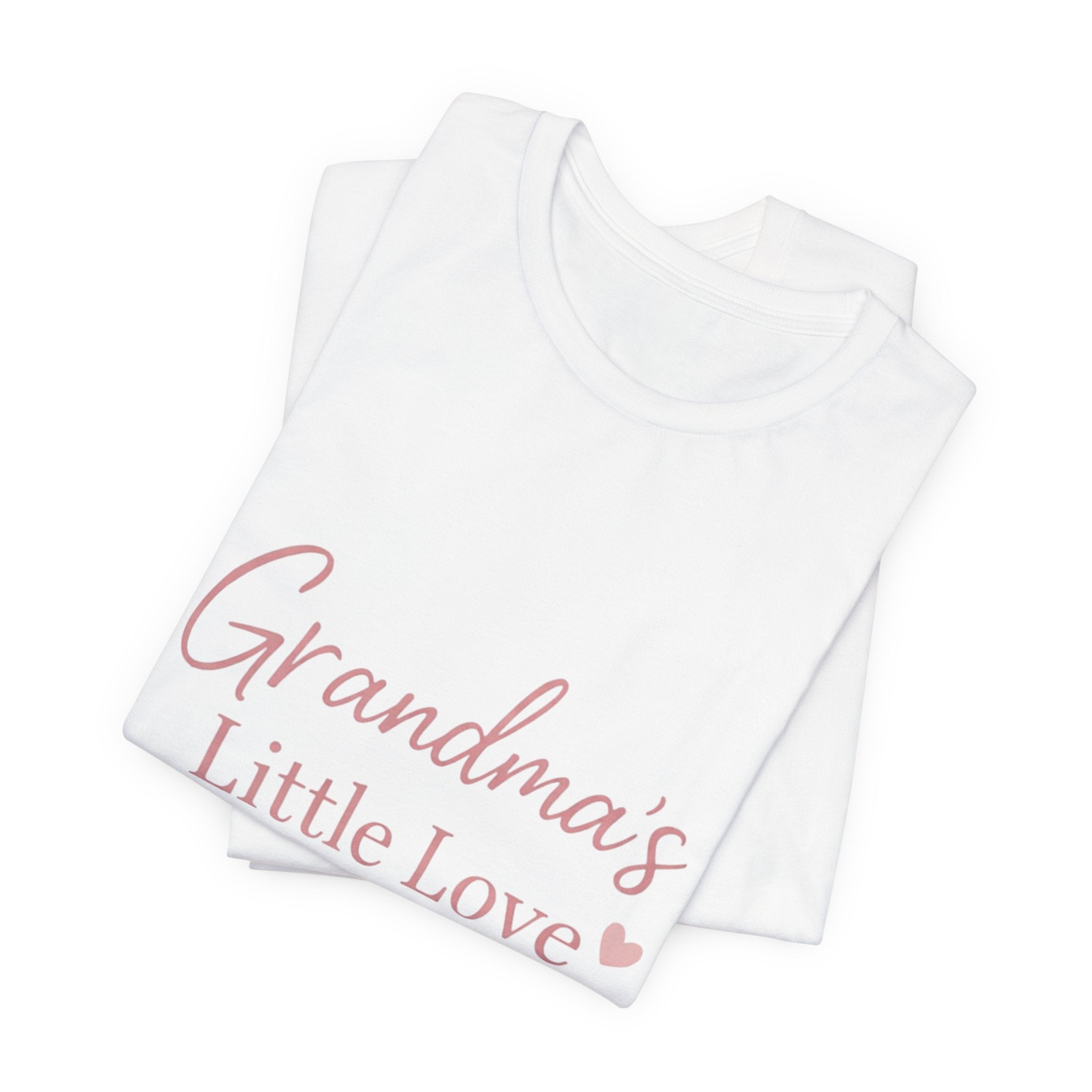 Grandma's Little Love T-Shirt — Floral Grandma Tee for New Grandmothers - Creations by Chris and Carlos