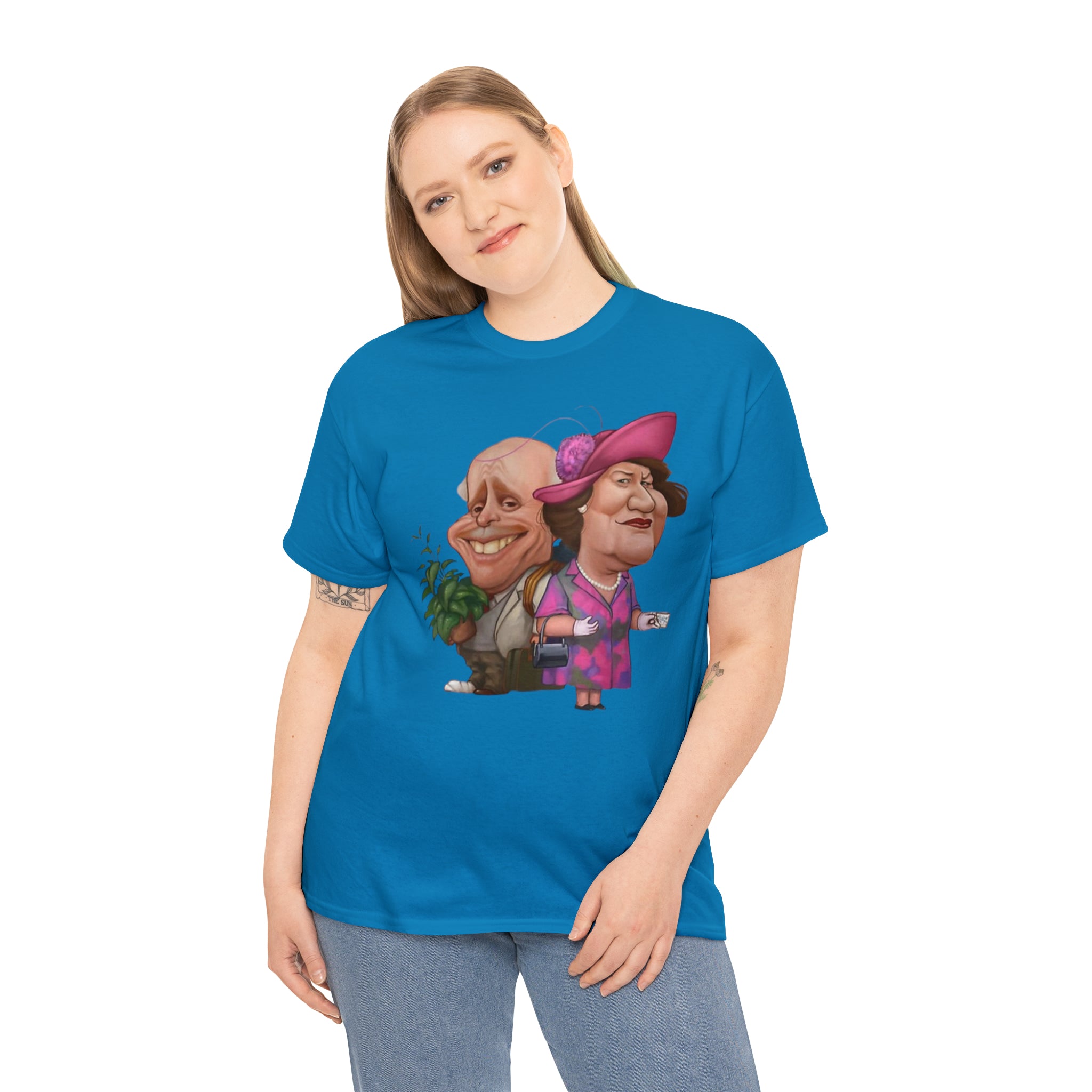 Keeping Up Appearances 90's TV Show-Unisex Heavy Cotton T-Shirt - Creations by Chris and Carlos