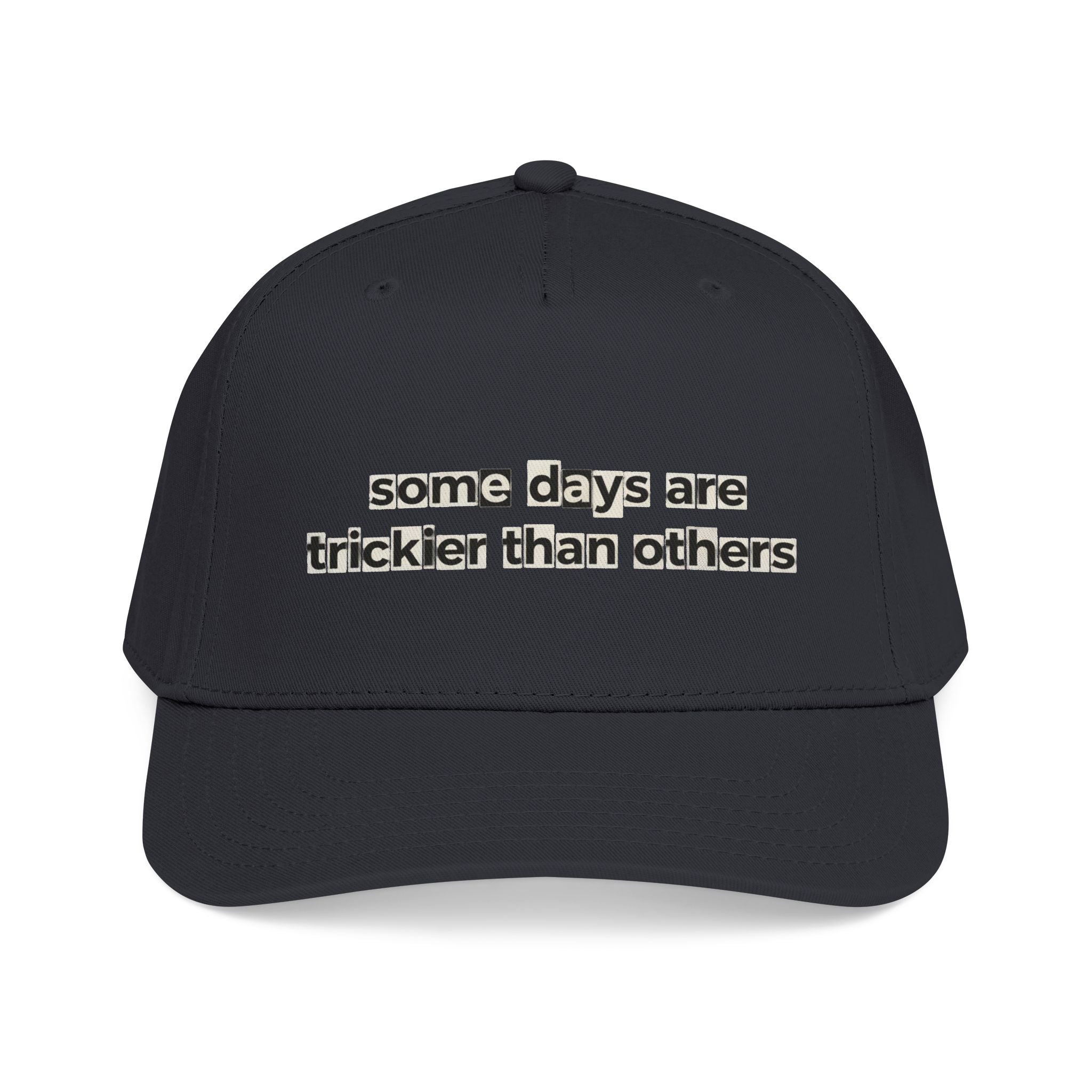 Baseball Cap — "Some Days Are Trickier Than Others" Patch - Creations by Chris and Carlos