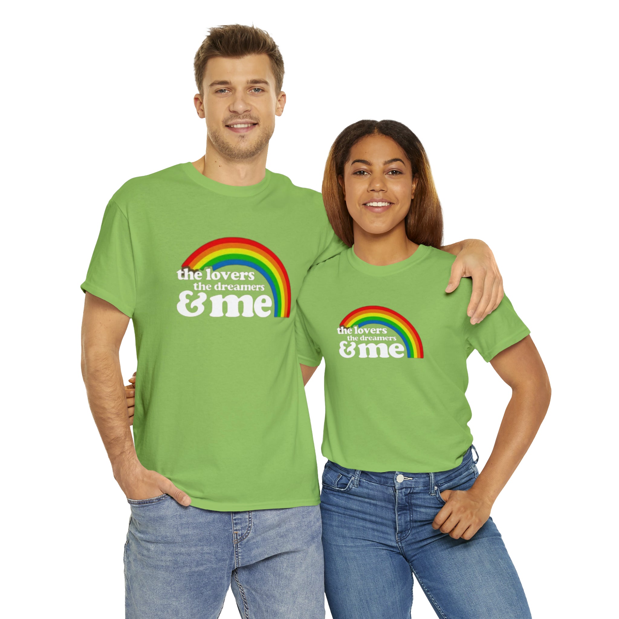 The Lovers, The Dreamers & me- Unisex Heavy Cotton T-Shirt - Creations by Chris and Carlos