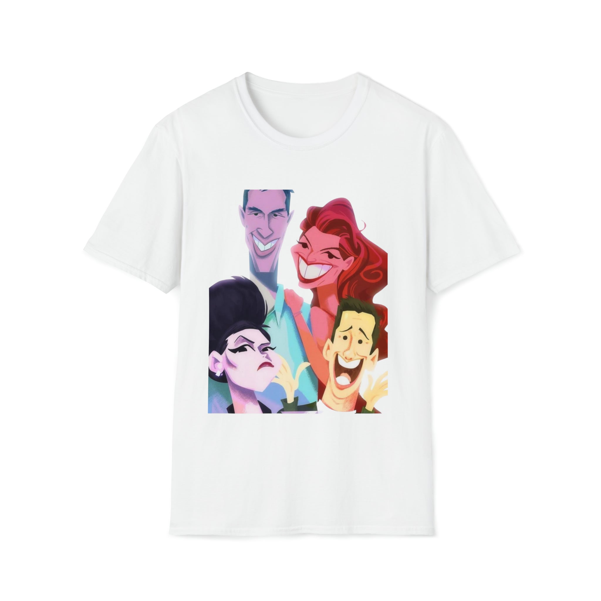 Will and Grace- Unisex Softstyle T-Shirt - Creations by Chris and Carlos
