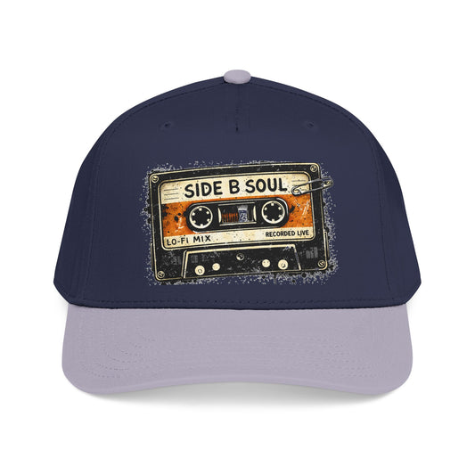 Retro 'Side B Soul' Cassette Mid Profile Baseball Cap - Creations by Chris and Carlos