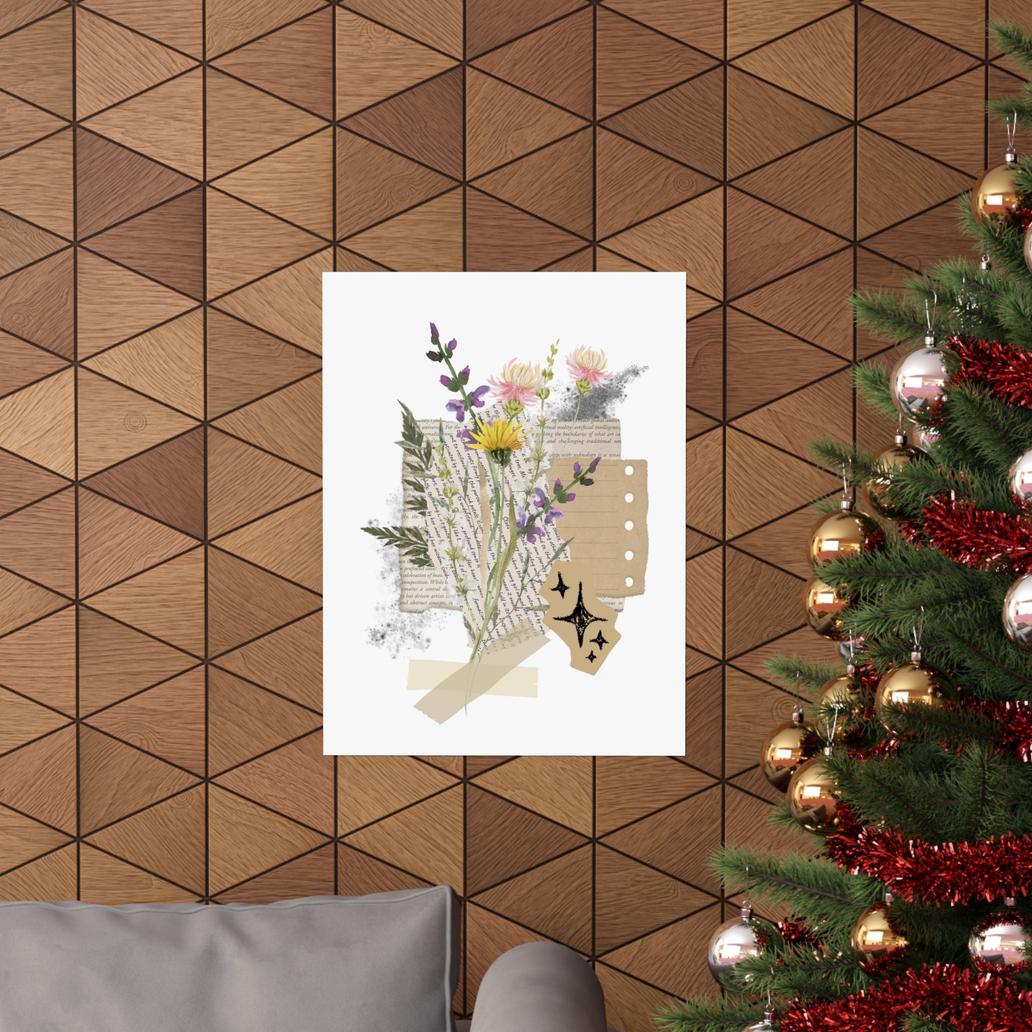 Briarwood Garden Matte Vertical Posters - Creations by Chris and Carlos