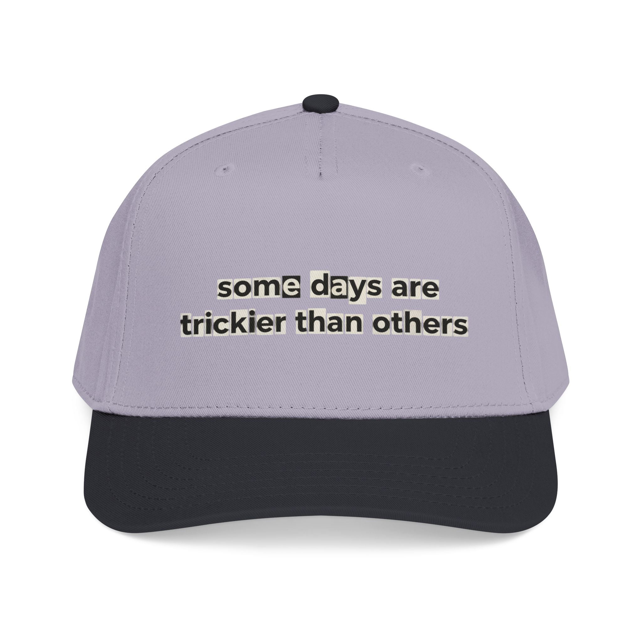 Baseball Cap — "Some Days Are Trickier Than Others" Patch - Creations by Chris and Carlos