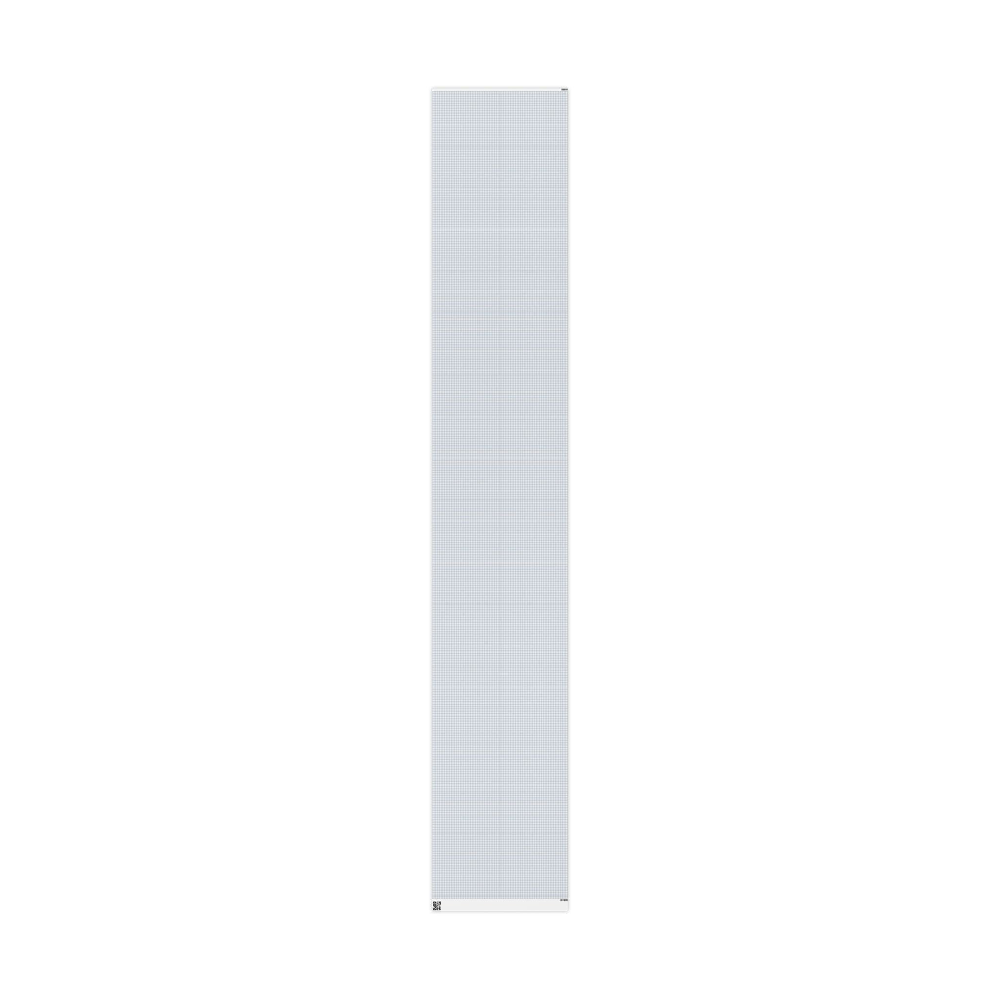 Wrapping Paper Roll — Light Blue Gingham Check Gift Wrap - Creations by Chris and Carlos
