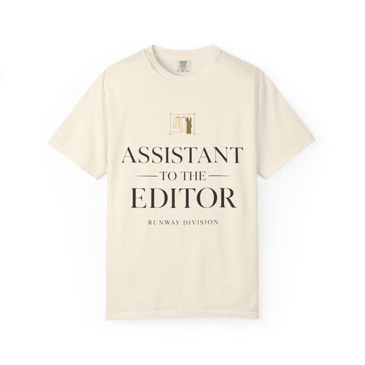 Assistant to the Editor T-Shirt — Editorial Staff Gift - Creations by Chris and Carlos