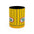 Nathan’s Famous Retro Stripe Accent Coffee Mug (11/15oz) - Creations by Chris and Carlos