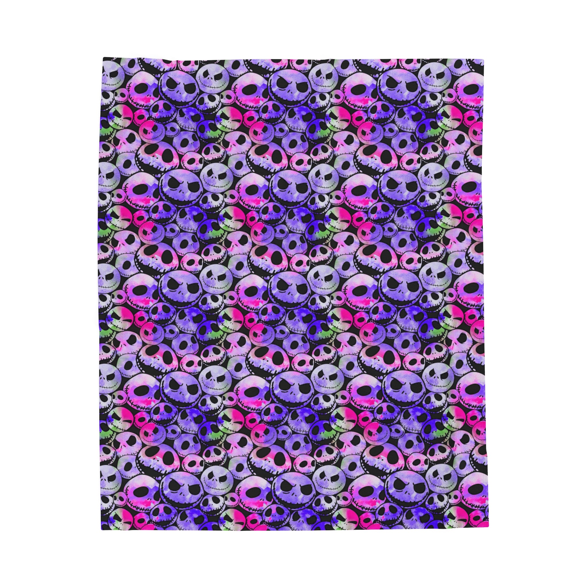 Nightmare before Christmas- Velveteen Plush CuddleLux Bliss Blanket - Creations by Chris and Carlos