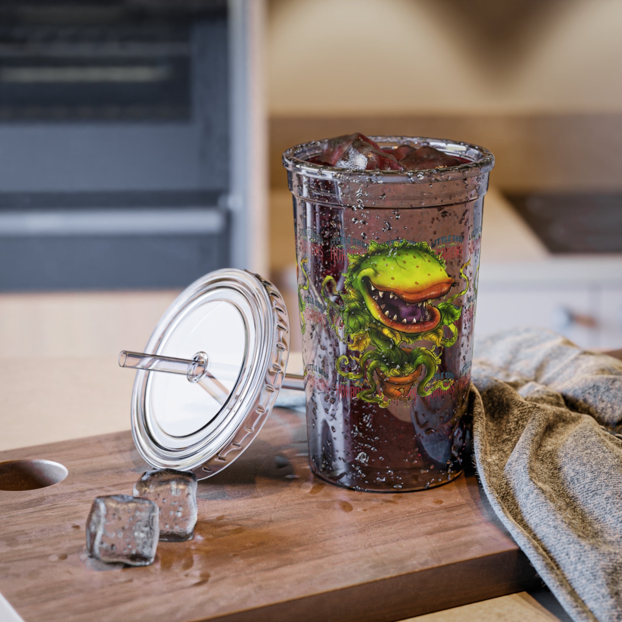 Little Shop of Horrors- Suave Acrylic Cup - Creations by Chris and Carlos