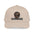 Patchwork Skull Baseball Cap — Vintage Plaid Skull Embroidered Hat - Creations by Chris and Carlos