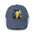 Vintage-Inspired Distressed Cap with Iconic Alfred Hitchcock- The Bird Design, Casual Accessories, Unique Gift for Movie Lovers, Stylish Everyday Wear