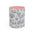 Blue Toile Accent Coffee Mug — Vintage Tea Party Pattern, Pink Interior (11/15 oz)