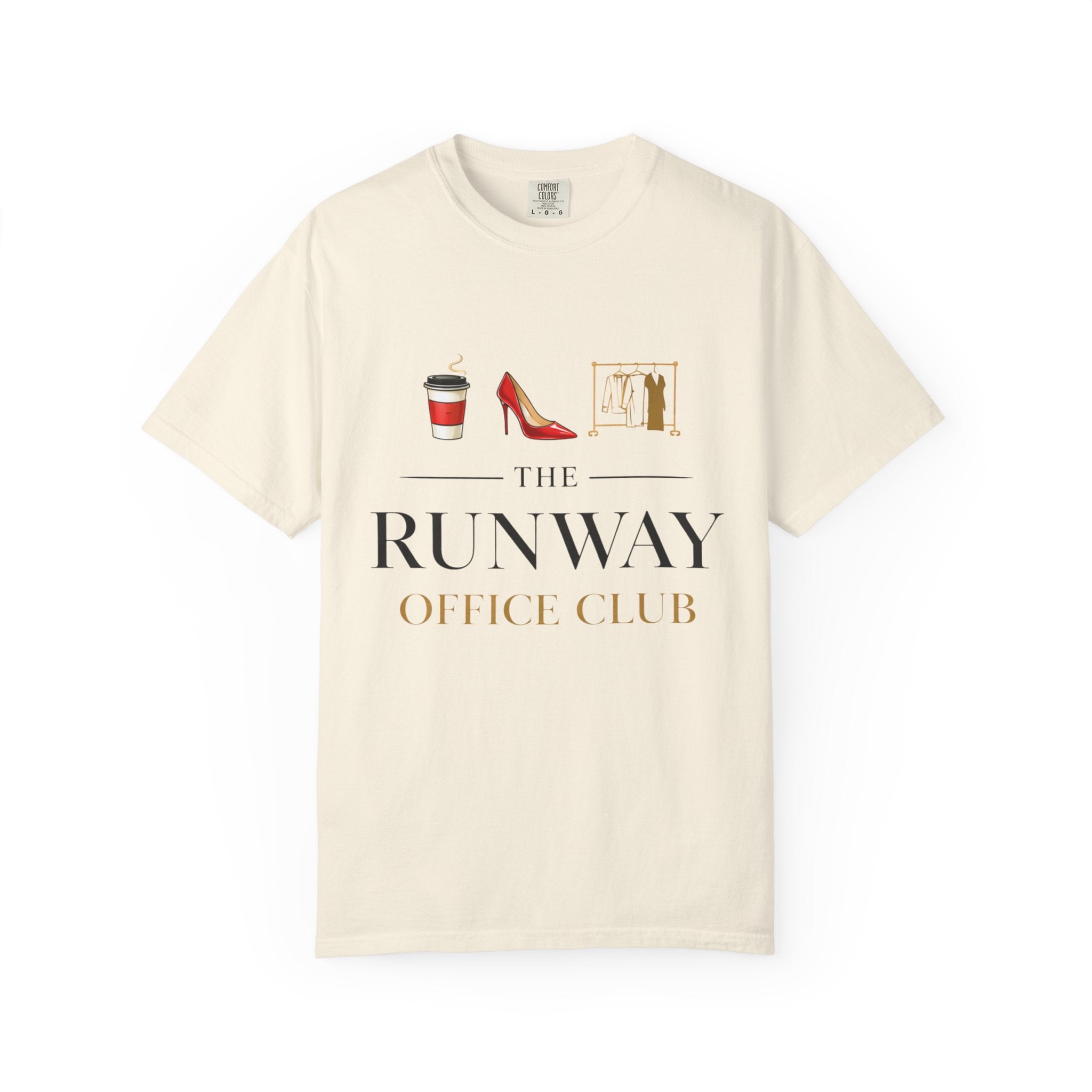 Runway Office Club T-Shirt — The Runway Graphic Tee for Fashion Professionals - Creations by Chris and Carlos