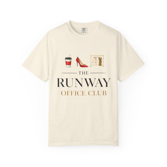Runway Office Club T-Shirt — The Runway Graphic Tee for Fashion Professionals - Creations by Chris and Carlos