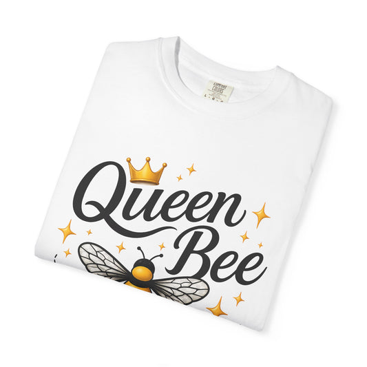 Queen Bee T-Shirt — Cute Crowned Bee Graphic Tee for Women - Creations by Chris and Carlos