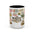 White Lotus Coffee Mug — Tropical Resort Quote Accent Mug