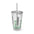 Powered by Plants- Sunsplash Tumbler with Straw, 16oz