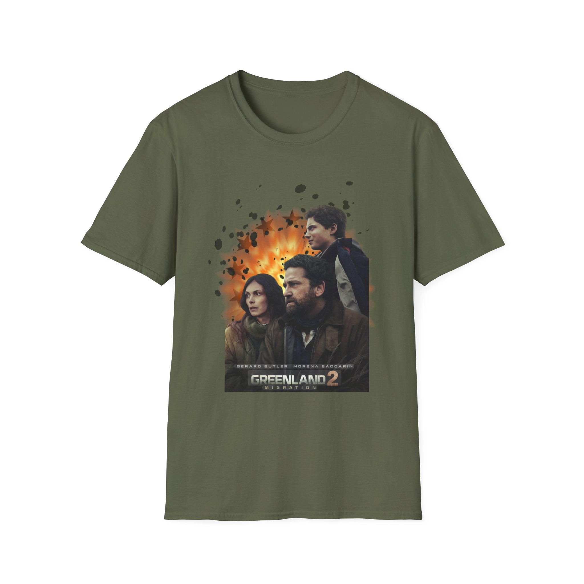 Greenland 2 Movie Poster T-Shirt — Action Thriller Fan Tee - Creations by Chris and Carlos