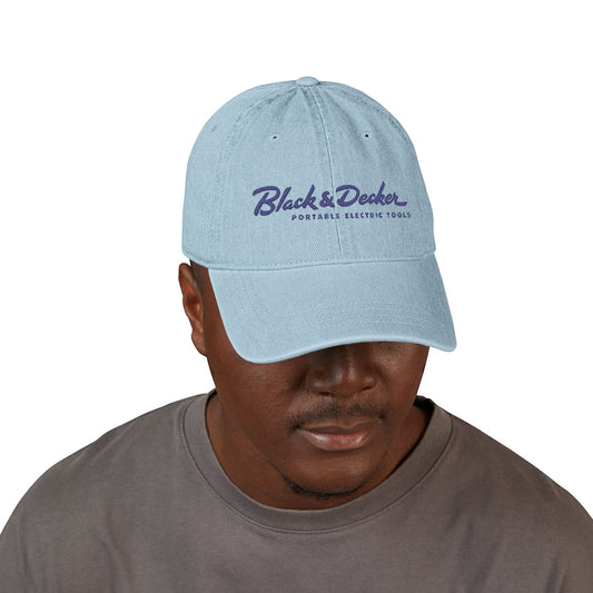 Denim Hat (Embroidery) - Creations by Chris and Carlos