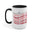 Sweetheart- Accent Mugs