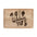 Engraved Kitchen Welcome Wooden Cutting Board — Rustic Chef Utensil Design