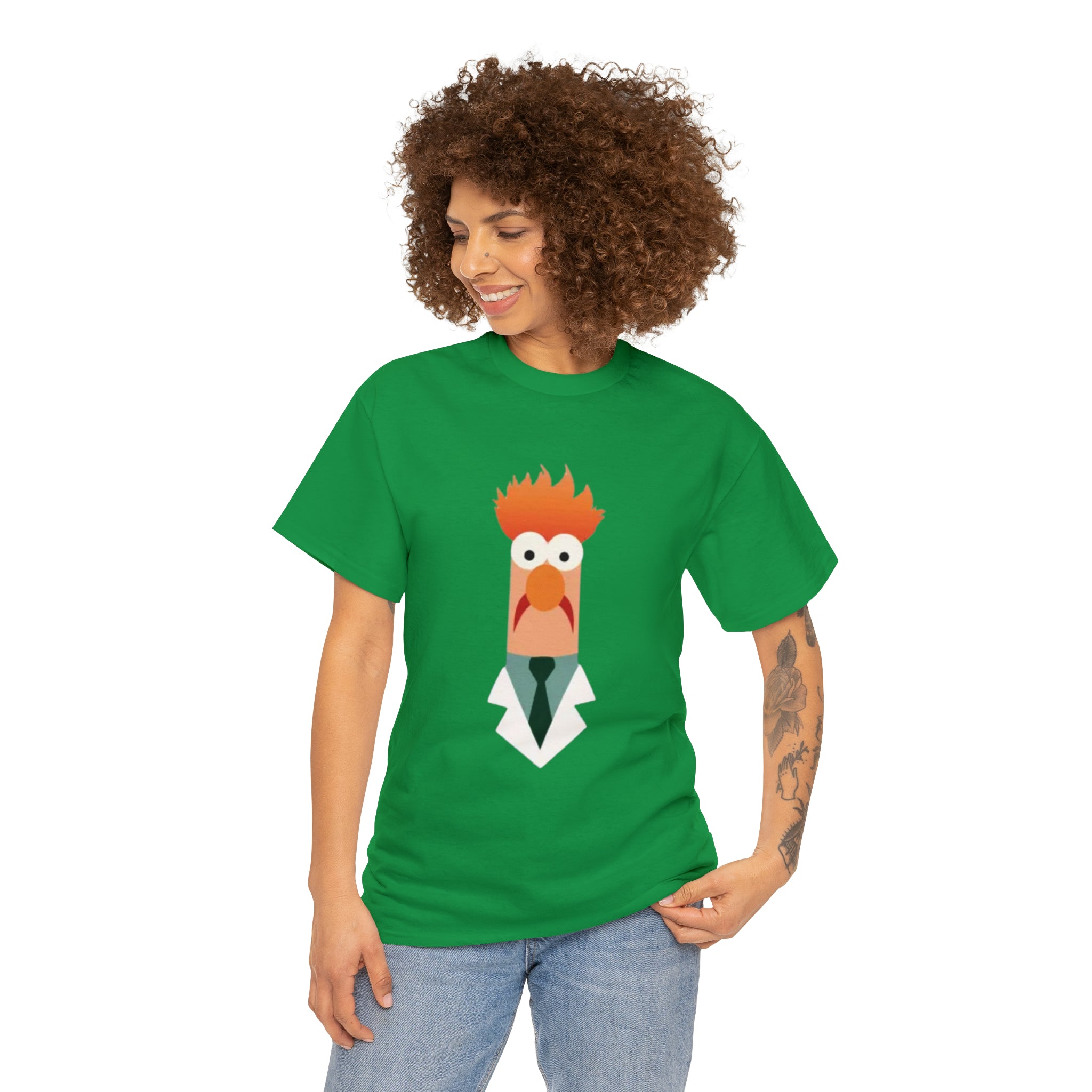 Beeker- Unisex Heavy Cotton T-Shirt - Creations by Chris and Carlos