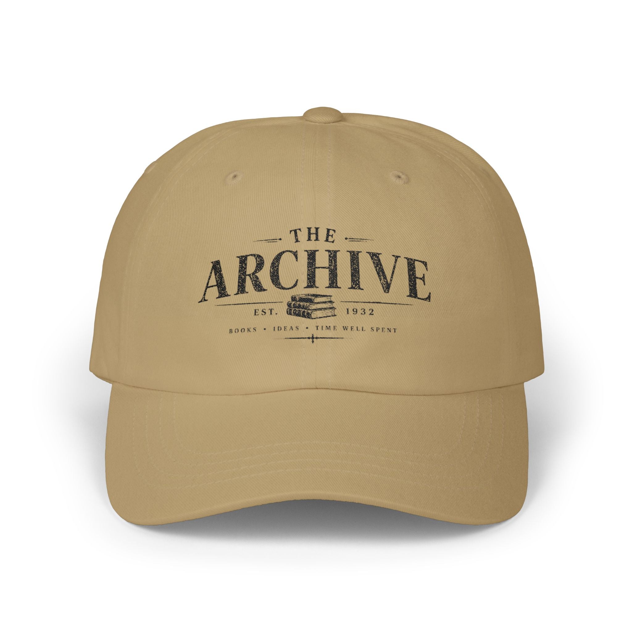 Archive Logo Dad Cap – Vintage 'The Archive' Baseball Hat - Creations by Chris and Carlos