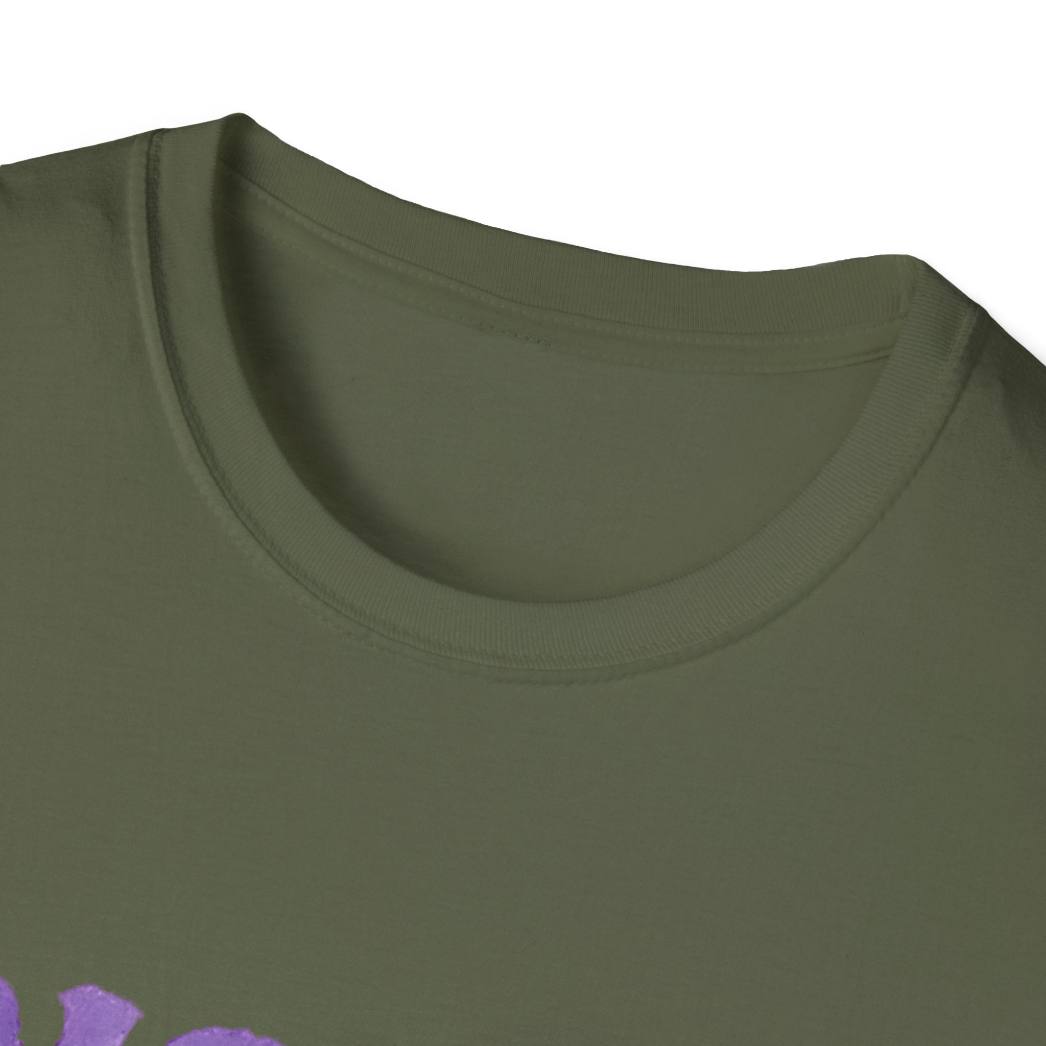 Digital Nightmare T-Shirt — Gothic Purple Graphic Tee - Creations by Chris and Carlos