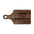 Personalized Engraved Wooden Cutting Board — Custom Text Serving & Cheese Board
