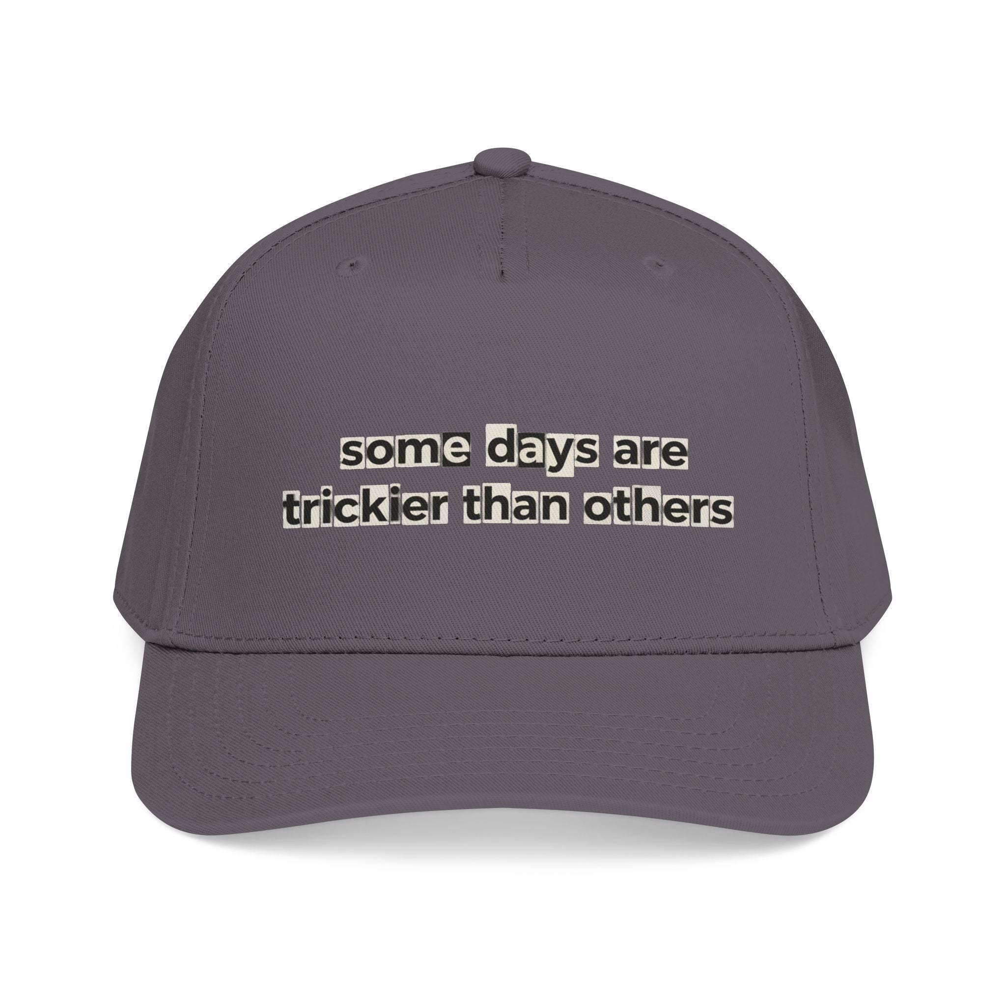 Baseball Cap — "Some Days Are Trickier Than Others" Patch - Creations by Chris and Carlos