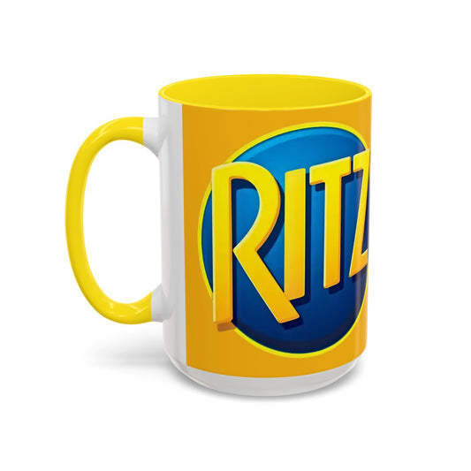 Ritz Logo Accent Coffee Mug — Branded Snack Lover Gift (11/15oz) - Creations by Chris and Carlos